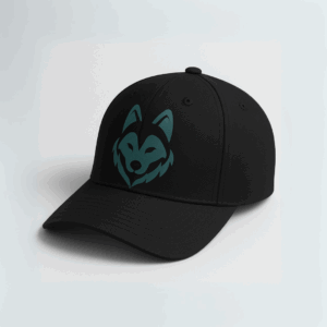 Gorra Negra Colmillo Tosco – Edición Emblema Salvaje